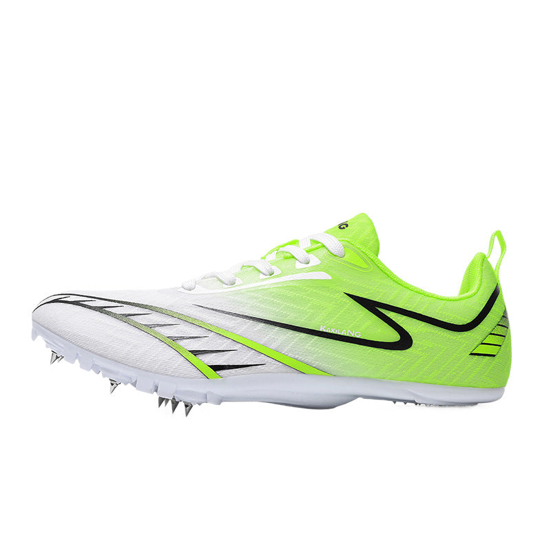 8Mesh Surface Sprint Shoes Track and Field Triple Jump Competition Training Shoes Unisex Sports Shoes for Middle School Entrance Exam All-around Sports Shoes