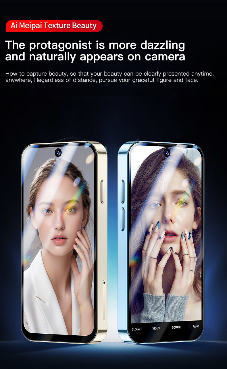 XS19pro Mini Phone Compact Quad-Core Perforated Screen3.88inch Android smartphone foreign language