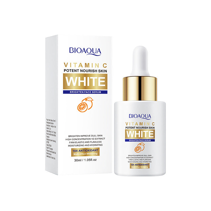 All English Vitamins C Whitening Skin Care Set BIOAOUA Cleansing and Moisturizing Five-Piece Set  Wholesale