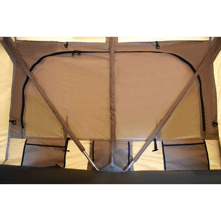 Outdoor Self-Driving Tour Soft Top Car Roof Tent Fully Automatic Quick Open SUV Aluminum Alloy Folding Tent