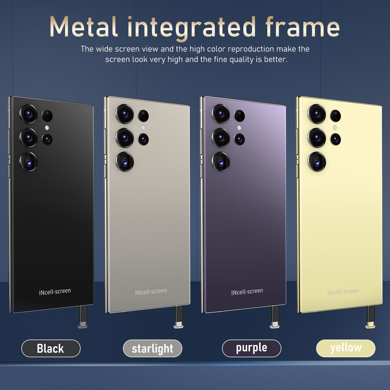 New S24Ultra Smartphone7.3Large Screen16+1T In-stock supply for Android phones(Popular)