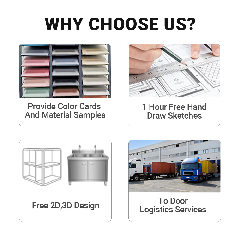 2024 Latest Modern Kitchen Stainless Steel Designs Custom Modular Modern Stainless Steel Kitchen Cabinets