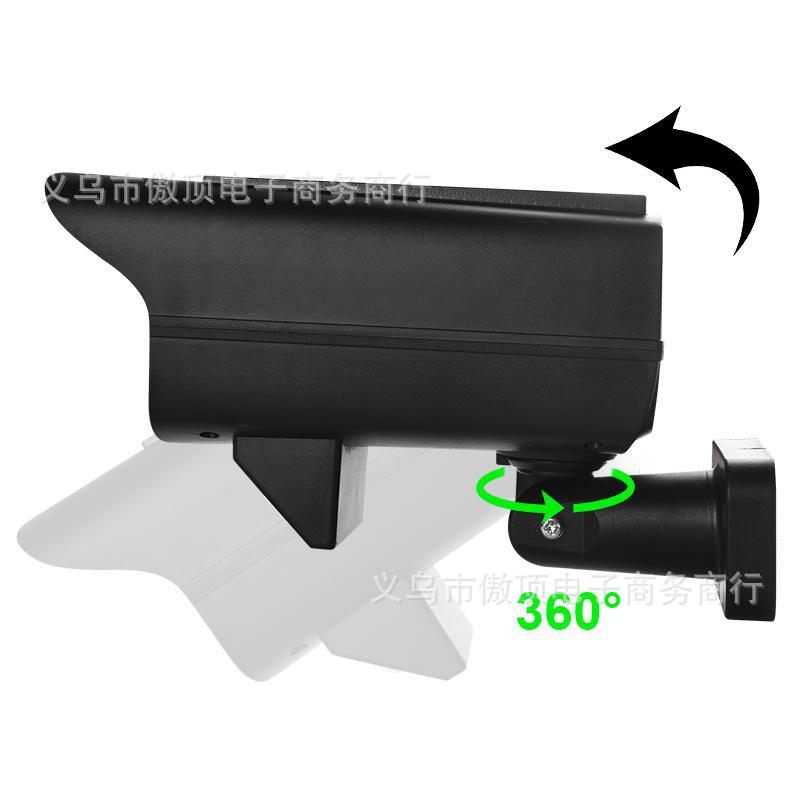 Solar Anti-Theft Light Simulation Surveillance Fake Camera Sensor Wall Light LED Garden Light Waterproof Garden Light Street Lamp