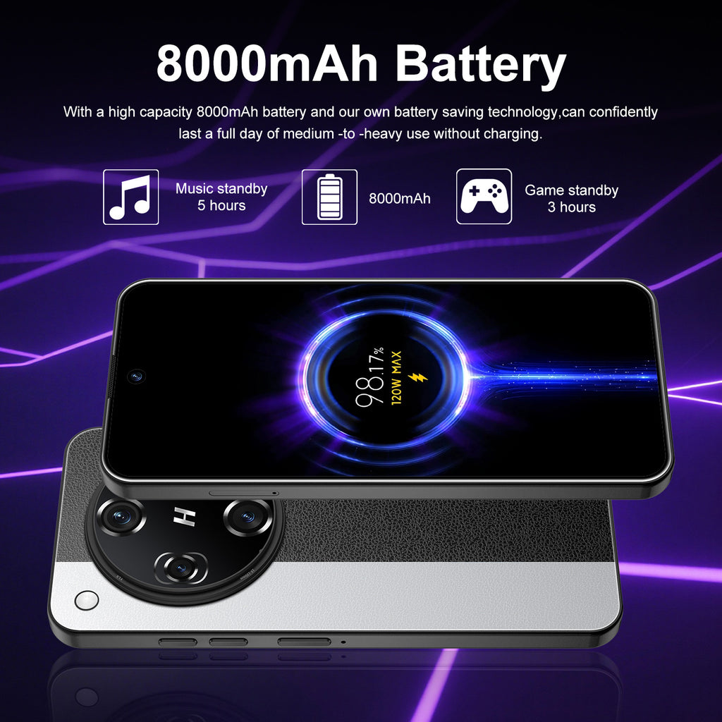 Specially designed for smartphones X8 Ultra Android Large Screen16+1T Factory Price for Mobile Phones Dried shrimp