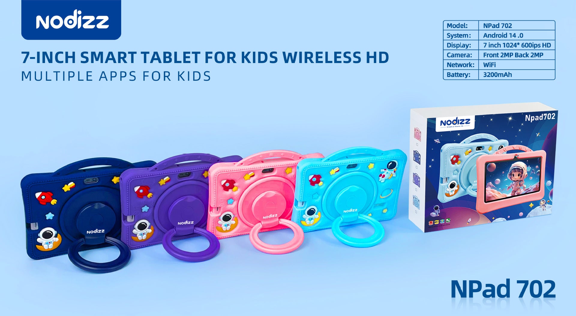 Npad702Children's Tablet Computer WiFi Cellular Network Google Store APP Download Children's Toy Family Bucket