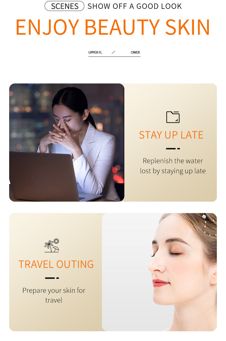 Turmeric Skincare Set SADOER Cleansing, moisturizing, hydrating five-piece set for  foreign trade wholesale