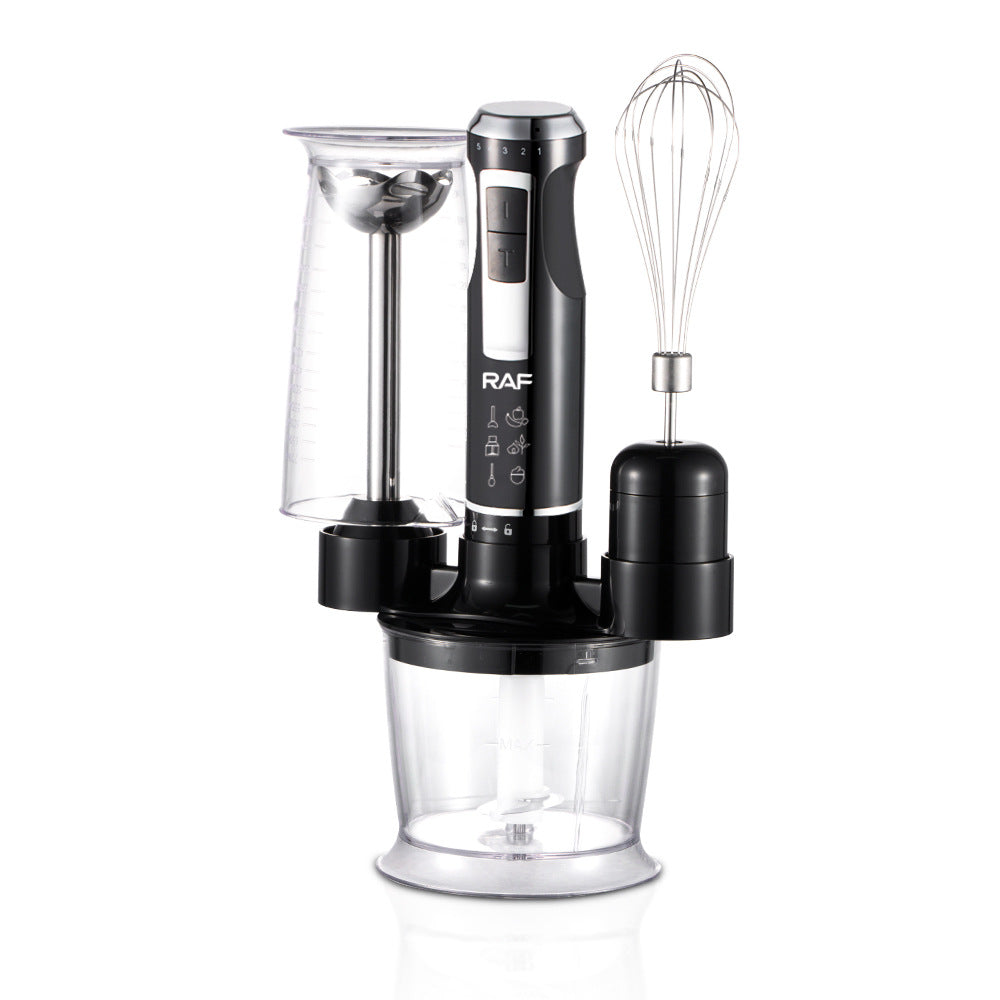 RAF EU Standard Multifunctional Kitchen Handheld Cooking Stick Baby Food Electric Stirring Stick Cooking Machine Juicing and Chopping