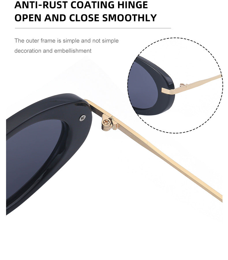 Vintage Steampunk Style Sunglasses for Women Trendy High-End Small Frame Sunglasses for Men Wholesale