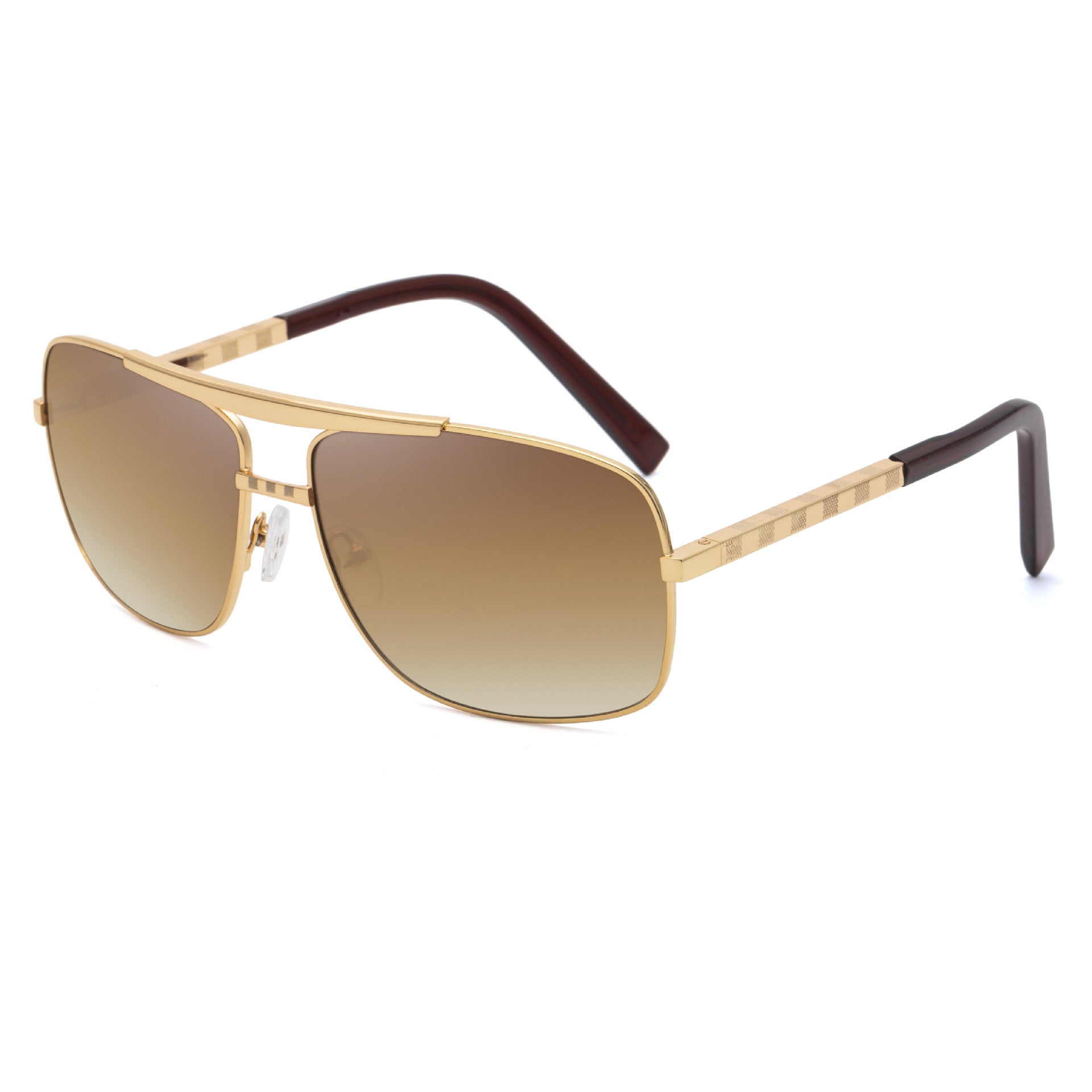 New style sunglasses for men ATTITUDE Vintage Square Frame Slingshot Sunglasses Trendy Men Street Style Fashion shades