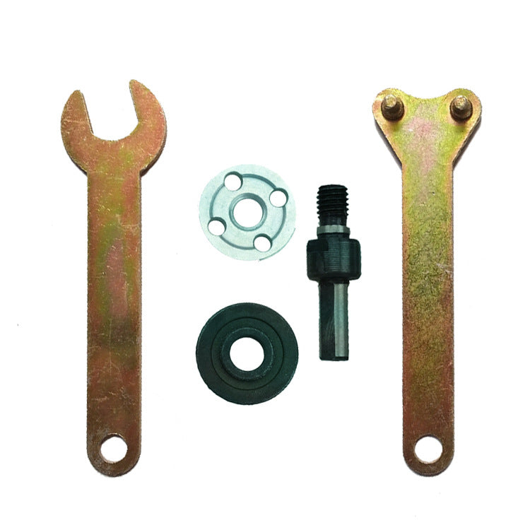 Electric Drill Conversion Head Accessories Hand Drill to Angle Grinder Conversion Kit Cutting Angle Grinder Accessories Set Connecting Rod Converter