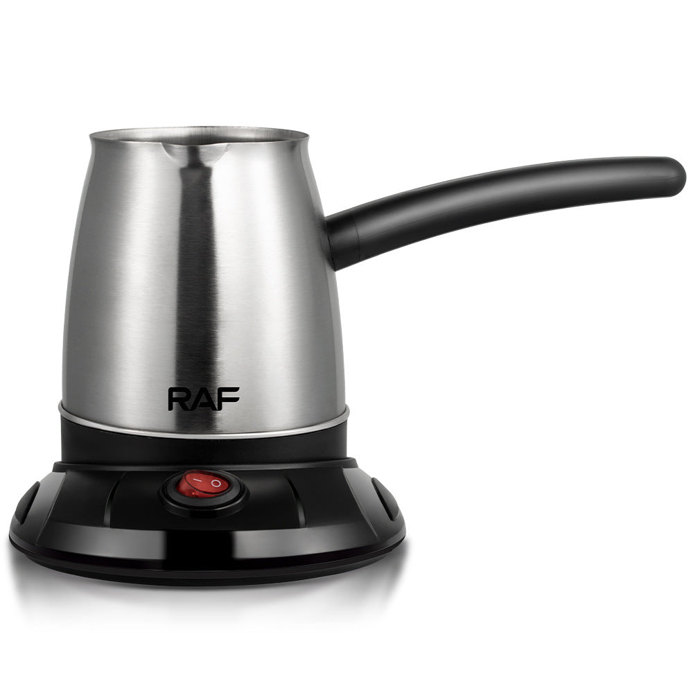 RAF European Standard Turkish Coffee Pot with Handle Stainless Steel Electric Coffee Maker Hot Water Kettle500ml