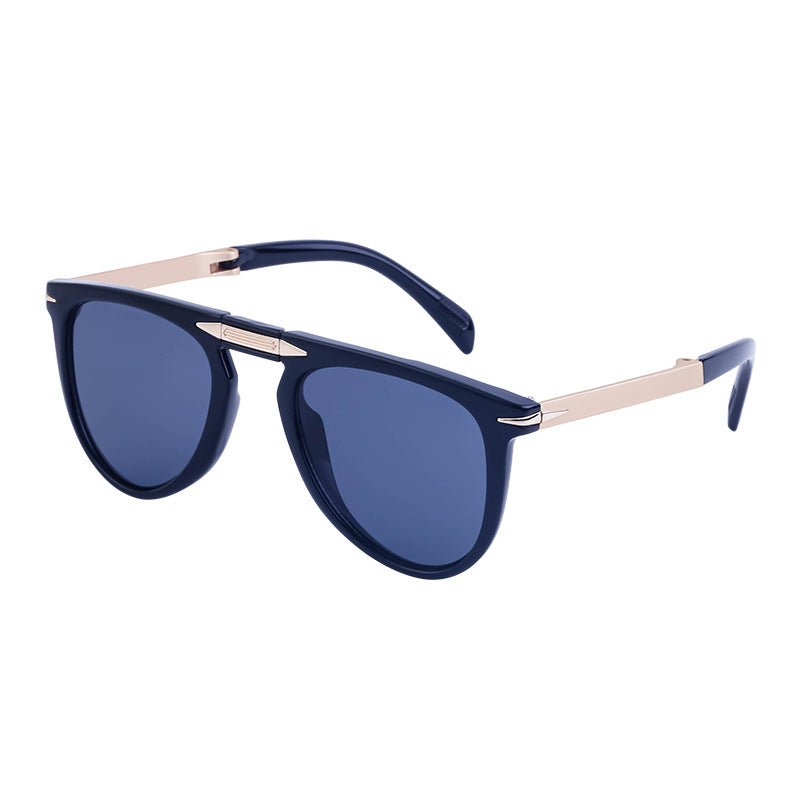 Vintage Polarized Folding Glasses Trendy Fashion Sunglasses Men's Aviator Glasses Wholesale Fishing Sunglasses shades