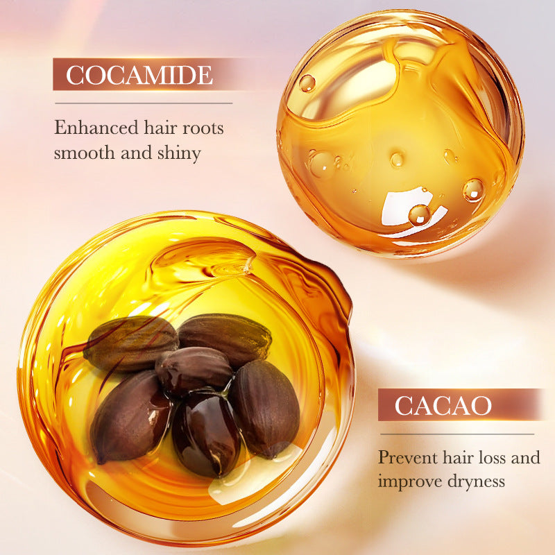 Cocoa Oil Anti-Hair Loss Shampoo SADOER Clean and Smooth Shampoo  Wholesale