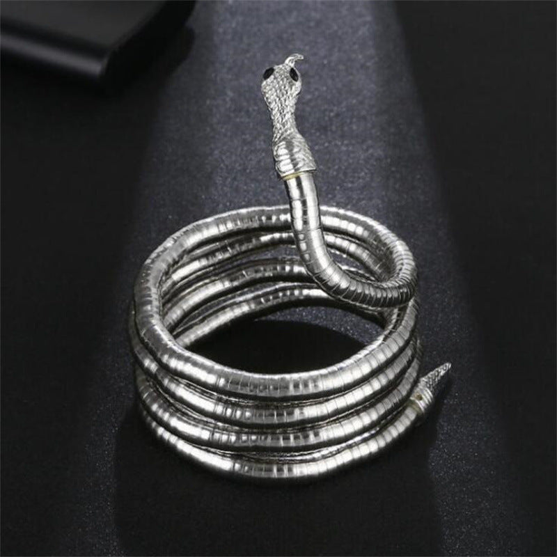 New Women's Snake Bone Chain Casual Style Choker Snake Year Necklace Minimalist Style High-end Snake Shape Necklace