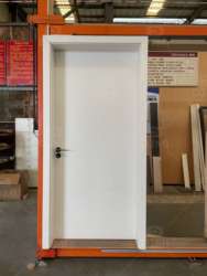 Cheap European Standard Wooden Doors Interior Modern Fire Rated 60 Minutes Fireproof Door