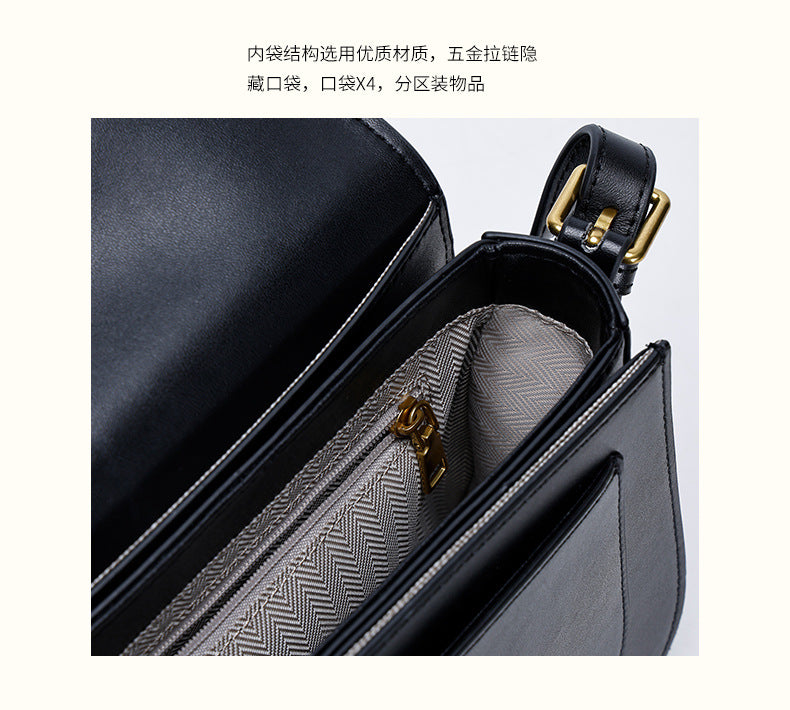Light Luxury Niche Design Underarm Bag for Women2024Trendy New Spring and Autumn Fashion Tofu Bag Single Shoulder Crossbody Bag