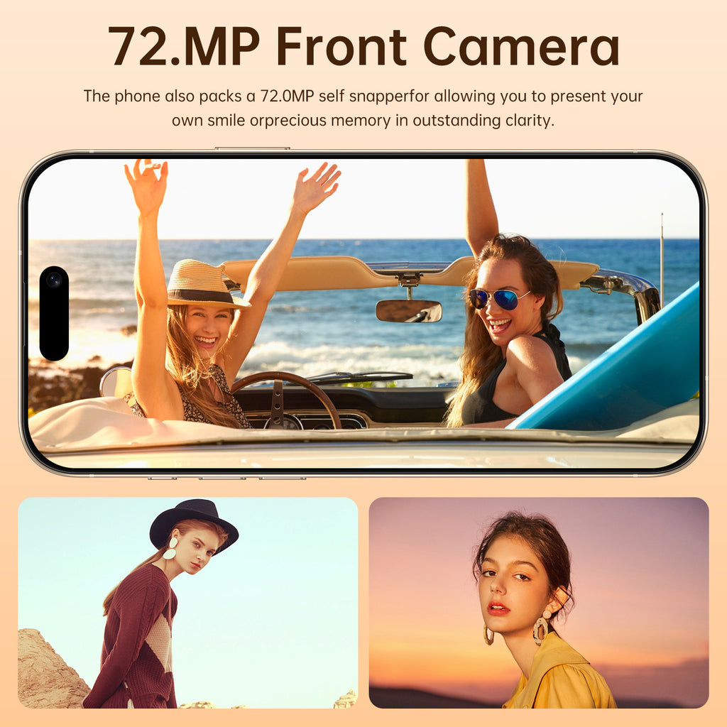 2025New i16Pro Max Android7.3inch smartphone16+1T Source Factory AliExpress Hot Sale
