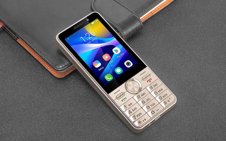 Hot Sale3.5Inch4g Button Smartphone Video Chat gps Pre-installed WhatsApp Android Phone