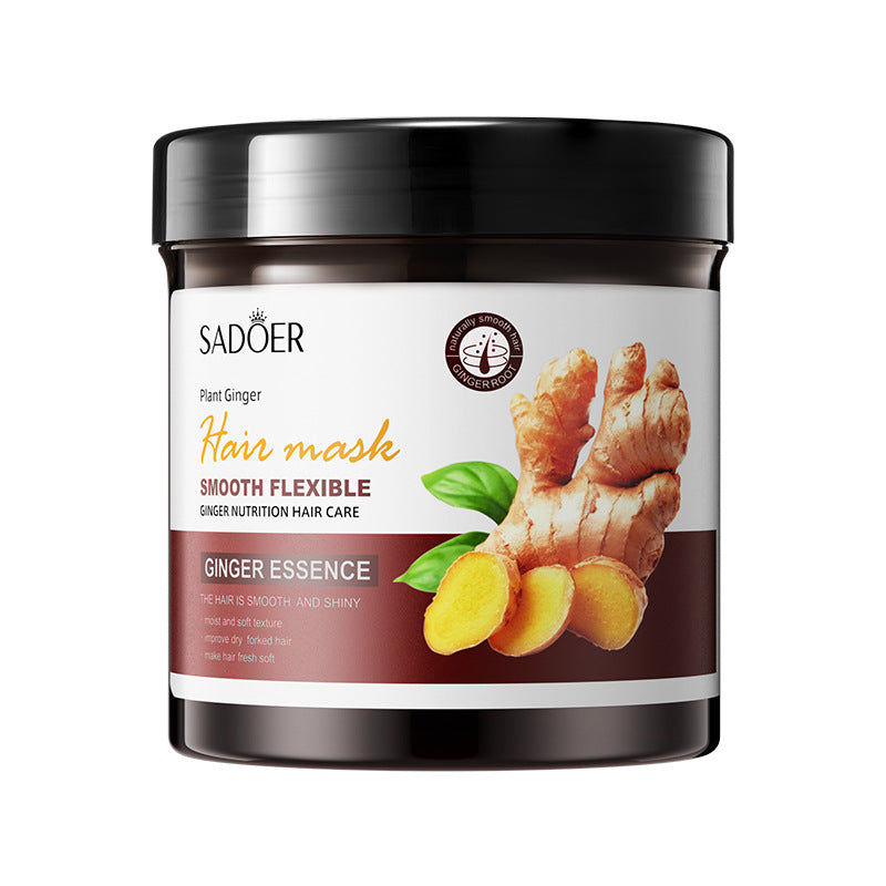 Ginger Hair Mask500g SADOER Moisturizing and Smooth Hair Care  Foreign Trade Live Wholesale