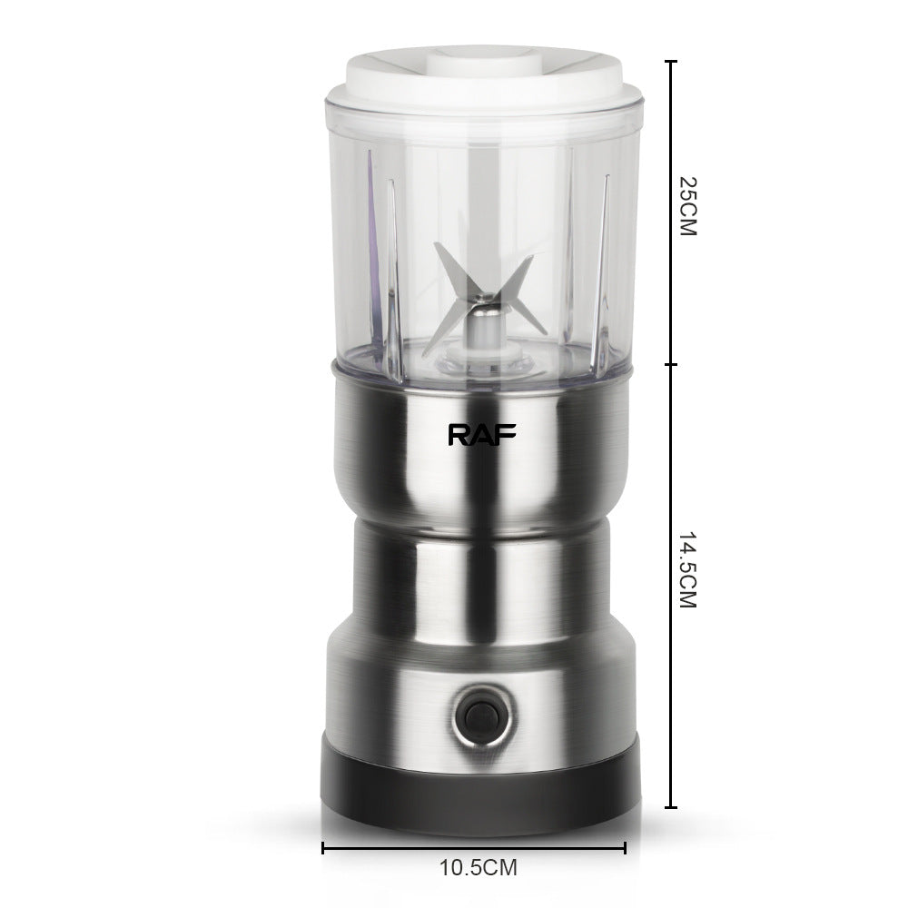 RAF Electric Bean Grinder Dry Grinder Lightweight Household Grinding Cup Portable Coffee Bean Grinder