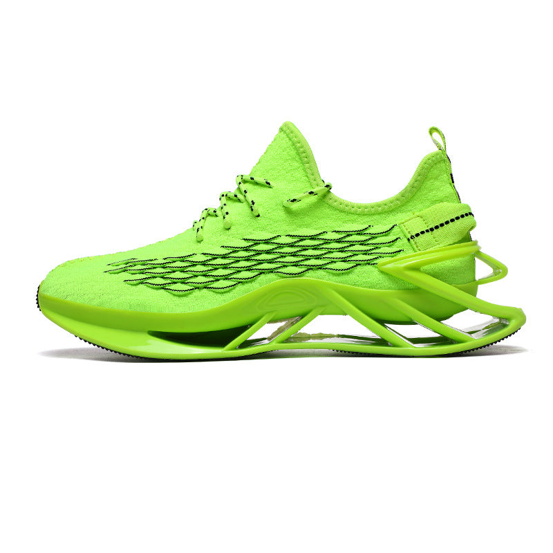 2025Spring and Summer New Large Size Men's Sports Running Shoes Versatile Student Blade Shoes Casual Trendy Shoes for Men
