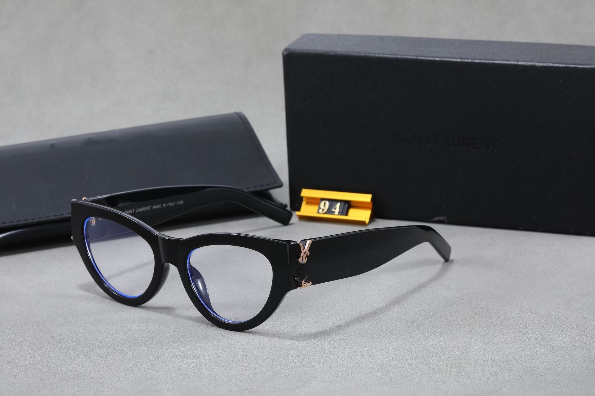 Latest YS Cat Eye Yangshulin Luxury Brand Men's and Women's Sunglasses High-Quality Gradient Color Hot-Selling Sunglasses