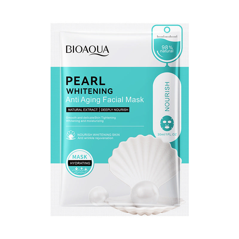 Mask30gBIOAOUA Honey Hydrating Pearl Moisturizing Rose Snail Moisturizing  Foreign Trade Wholesale