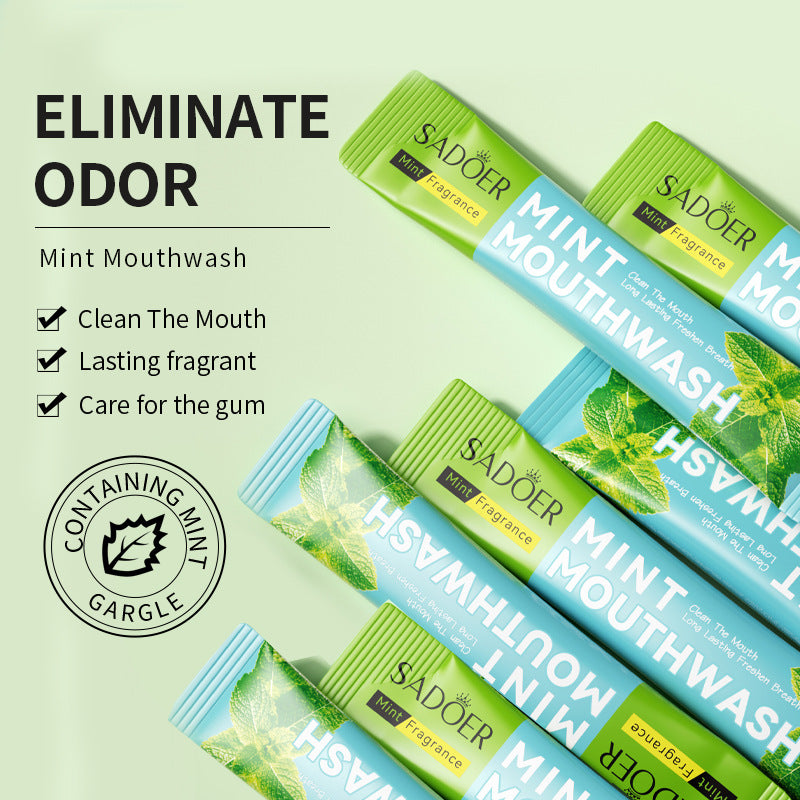 Cross-border Lemon Mouthwash Strips Oral Care Disposable Portable Cleaning Export Manufacturer Wholesale