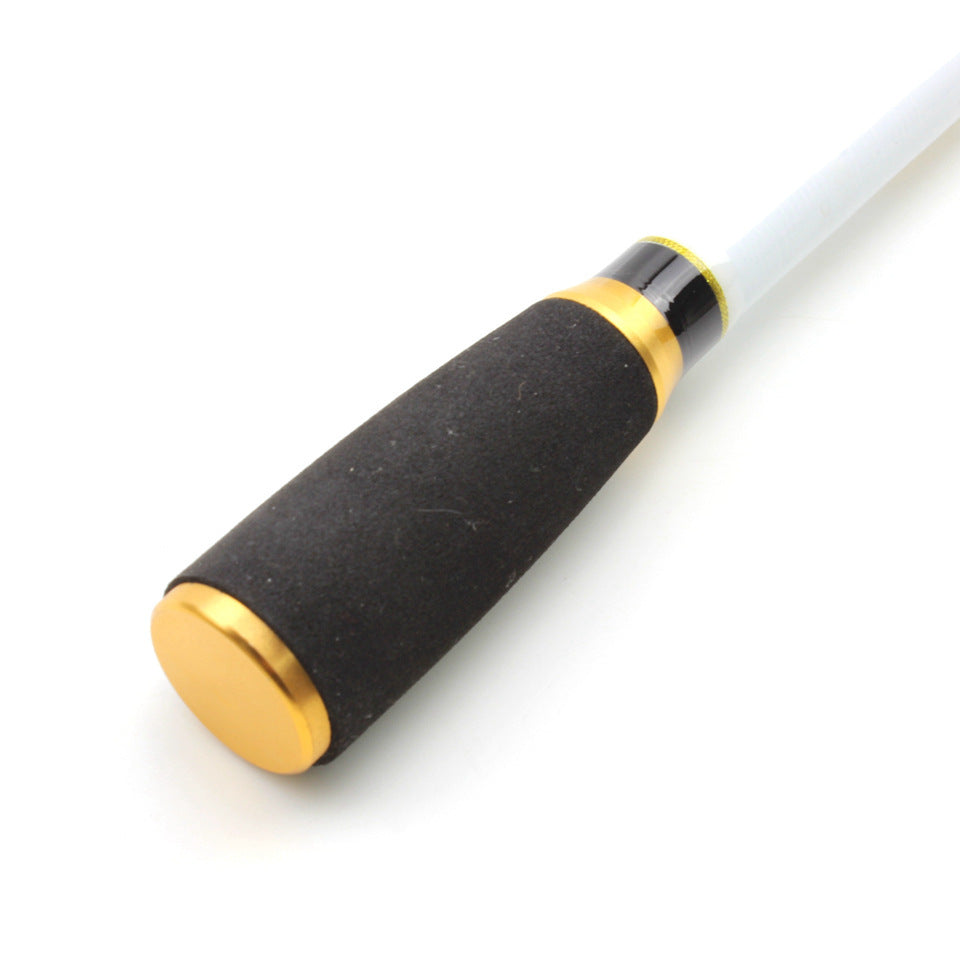 A European and American Style Straight Handle Telescopic Lure Rod Portable Carbon Fishing Rod Sea Rod Bass Carp Rod