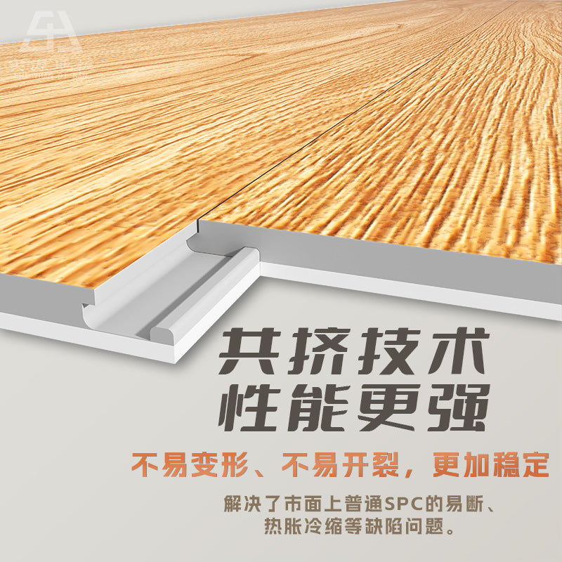 Anti-Slip Waterproof Fireproof Locking Eco-Friendly Flooring Commercial Project spc Stone Plastic Locking Type PVC Stone Crystal Flooring