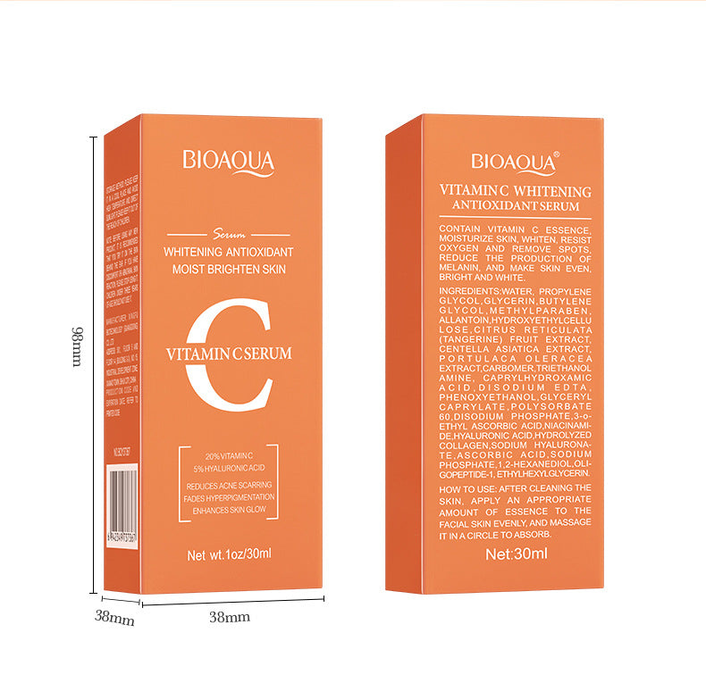 BIOAOUA Essence Series Hydrating and Nourishing Vitamins C Essence   Factory Direct Sales