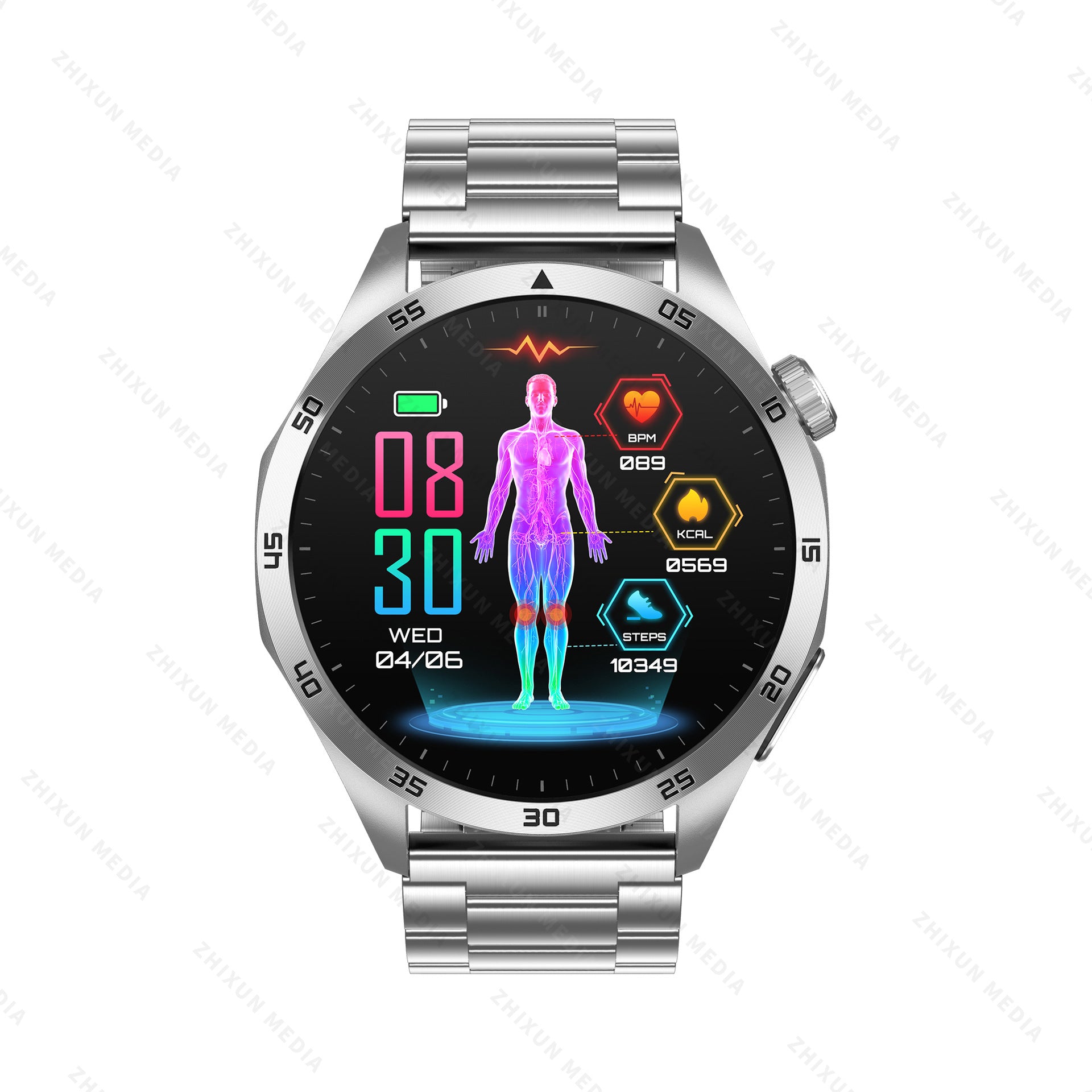 New ET485Smart Watch ECG ECG Health Monitoring Non-Invasive Blood Glucose Measurement Bluetooth Call Smart Watch