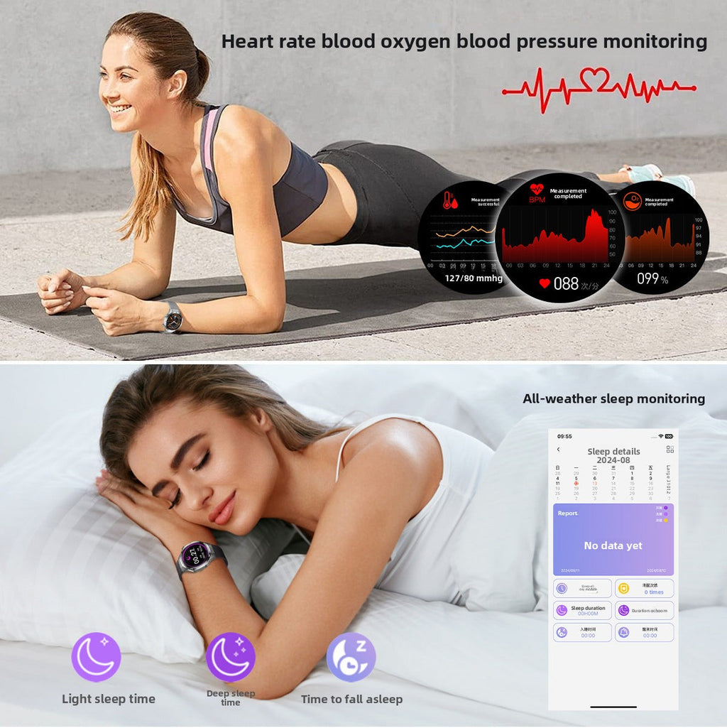 Watch5 Max Smart Watch1.52inch Bluetooth Call, Heart Rate Monitor, Pedometer, Sleep Monitoring, Waterproof, Shockproof, Dustproof Sports