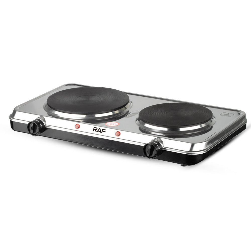 RAF Electric Stove Household Double Burner Electric Stove Temperature Adjustable Small Electric Stove Insulation Heating Electric Stove Wholesale