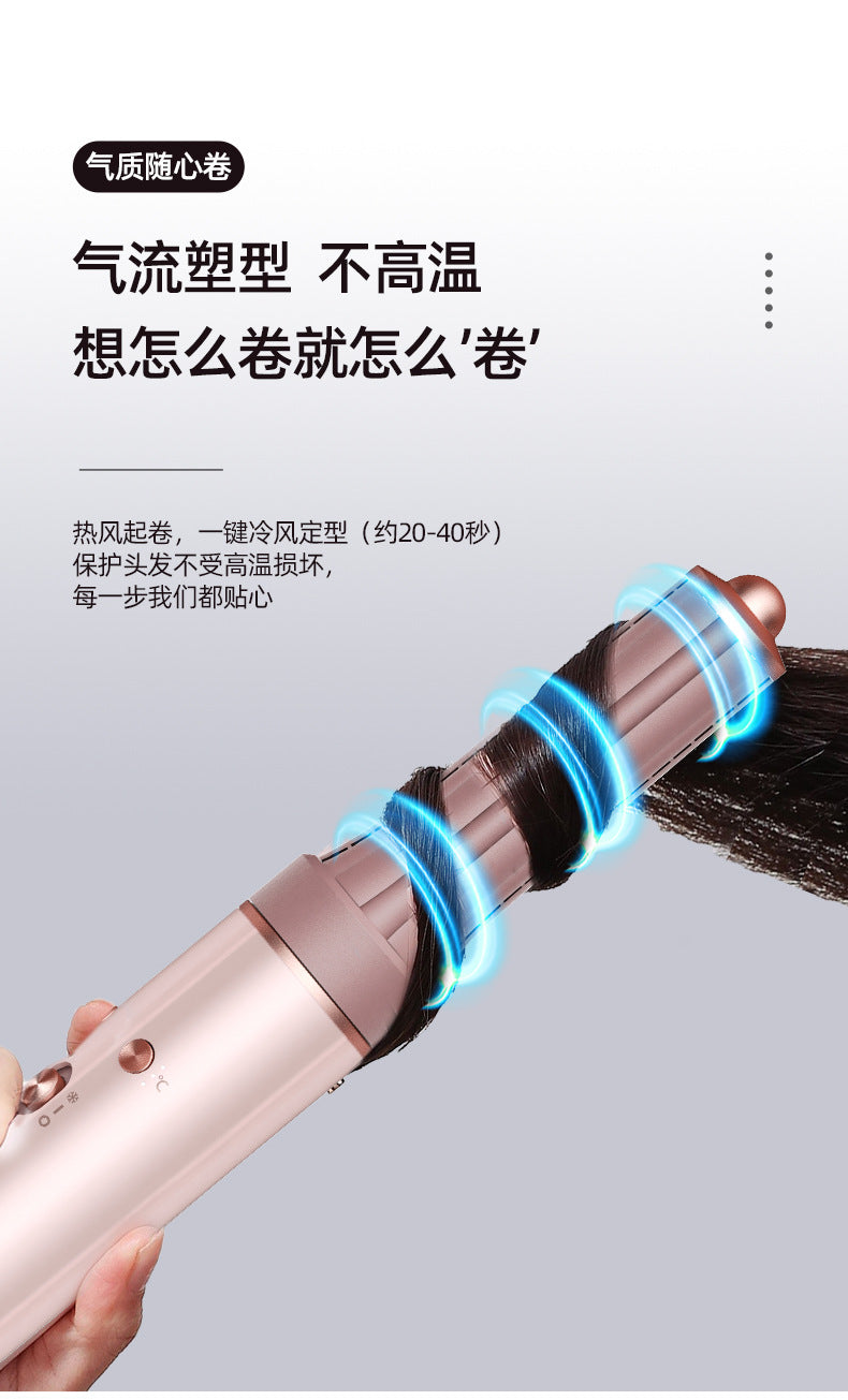 ФенMultifunctional 5-in-1 Hot Air Comb Curling Iron Styling High Power High Speed Hair Care Negative Ion Hair Dryer