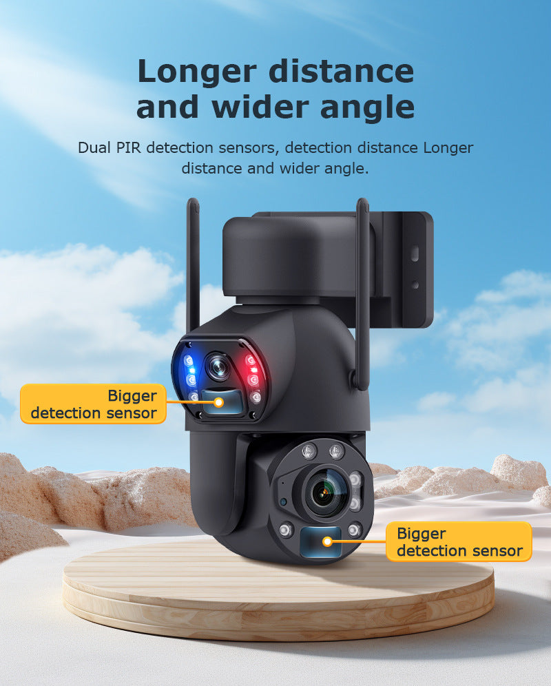 600Wan HD Solar Outdoor Low Power Binoculars3610x Zoom Camera4G Wireless Surveillance Bullet Camera