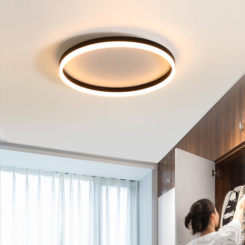 Ceiling Lamp led Bedroom Light Modern Minimalist Creative Ultra-Thin Nordic Master Bedroom Room Creative Personality Full Spectrum
