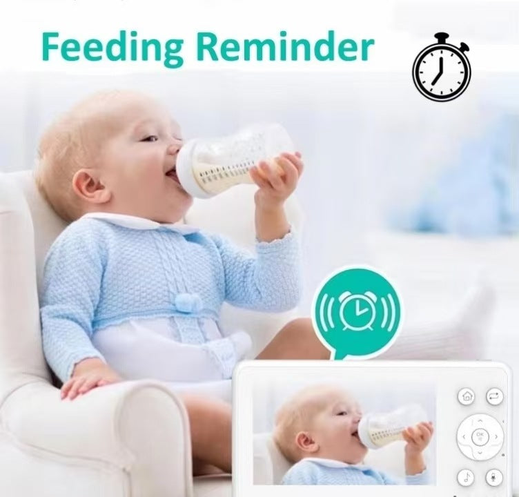 New High Definition Night Vision Graffiti WIFI Baby Monitor4.5Large Screen Multi-Functional Surveillance Camera