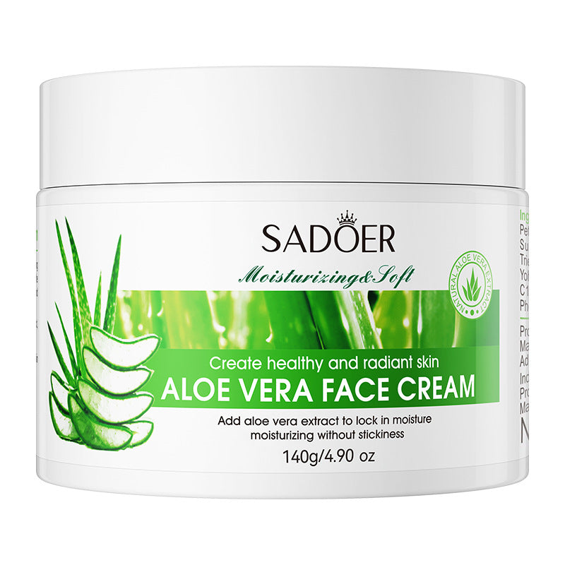 Aloe Vera Skincare Set SADOER Cleansing, hydrating, moisturizing, and nourishing  foreign trade manufacturer wholesale