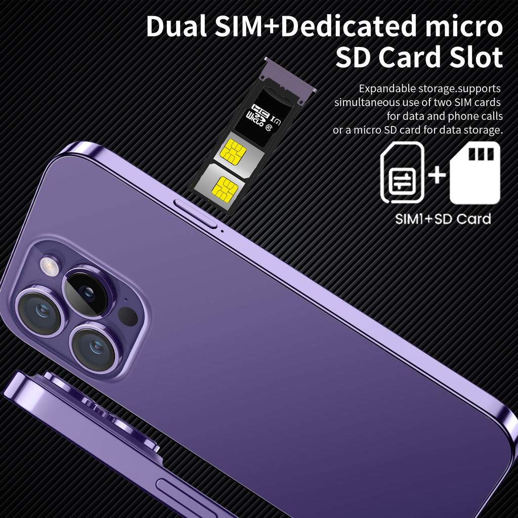 Mobile Phone i14ProMax Large Screen7.3inch phone16+1TB Source Factory Wholesale