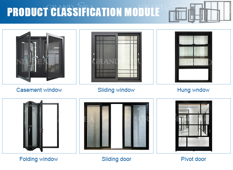 Double Tempered Reflective Glass Aluminium Sliding Windows Economic Price in Africa