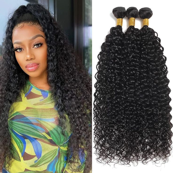 Real Human Hair Small Curl Hair Roller Brazilian Human Hair curly Wave bundles