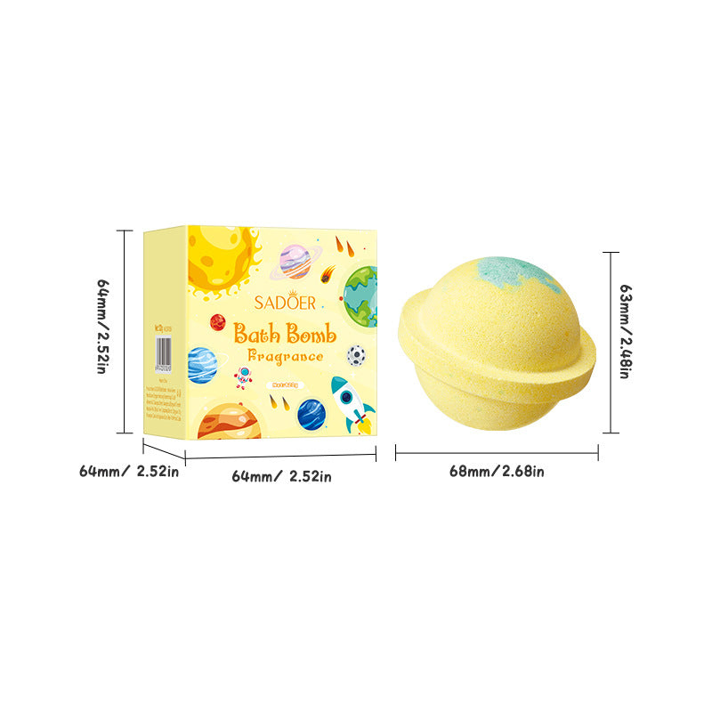 Planet Bath Salt Ball120g SADOER Clean Fragrance Bath Ball  Wholesale