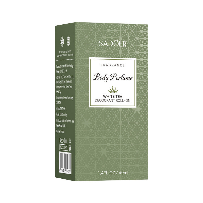 Body Perfume Roll-On40mlSADOER Fragrant Refreshing Portable Roll-On  Wholesale