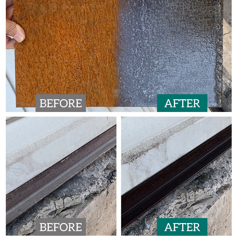 Rust Converter for Entry Doors, Color Steel Tiles, Anti-Rust, Anti-Corrosion, Rust Removal, Renovation, Color Change Paint, No Sanding Needed, Metallic Paint