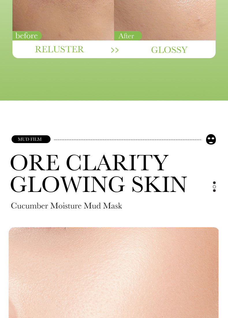 Cleansing Mask BIOAOUA Cucumber Pore Cleansing Smear-On Portable Mud Mask   Wholesale