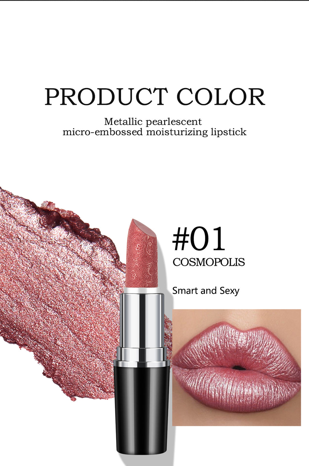 Special Hot-Selling Lipstick Non-Fading Non-Stick Cup Lipstick Pearlescent Moisturizing Fine Shimmer Lipstick Hydrating Lip Balm