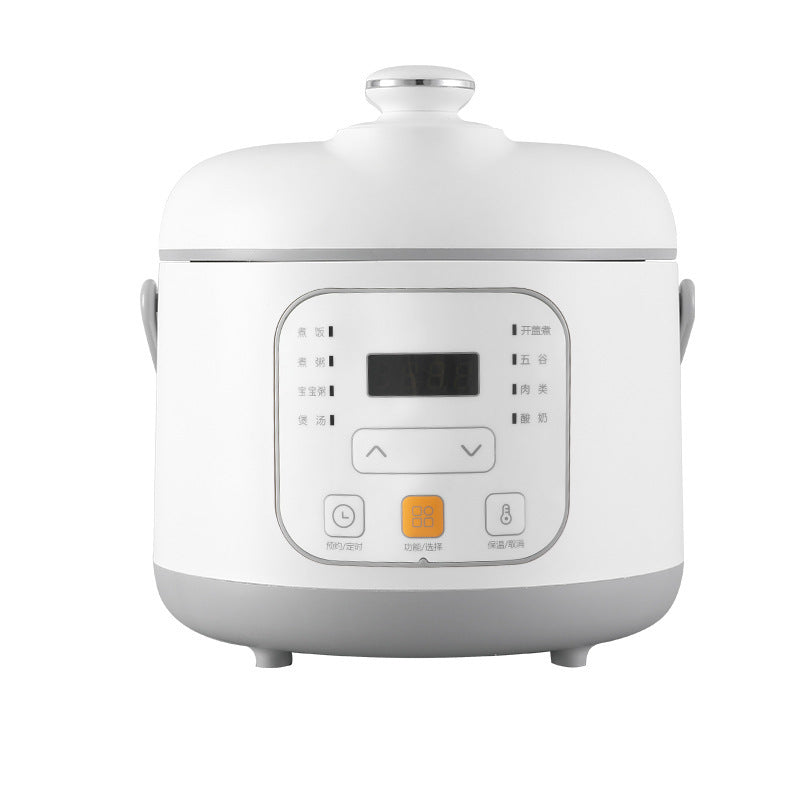 Internet Celebrity Style Small Household Rice Cooker2People1.8L Quick Cooking Automatic Pressure Cooker Smart Micro Pressure Cooker