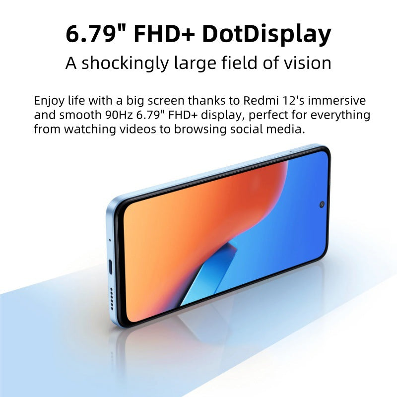 mi12Hot-Selling Smartphones6.79Inch Large Screen4G All-Network Compatible Android Phone3+32GB Wholesale
