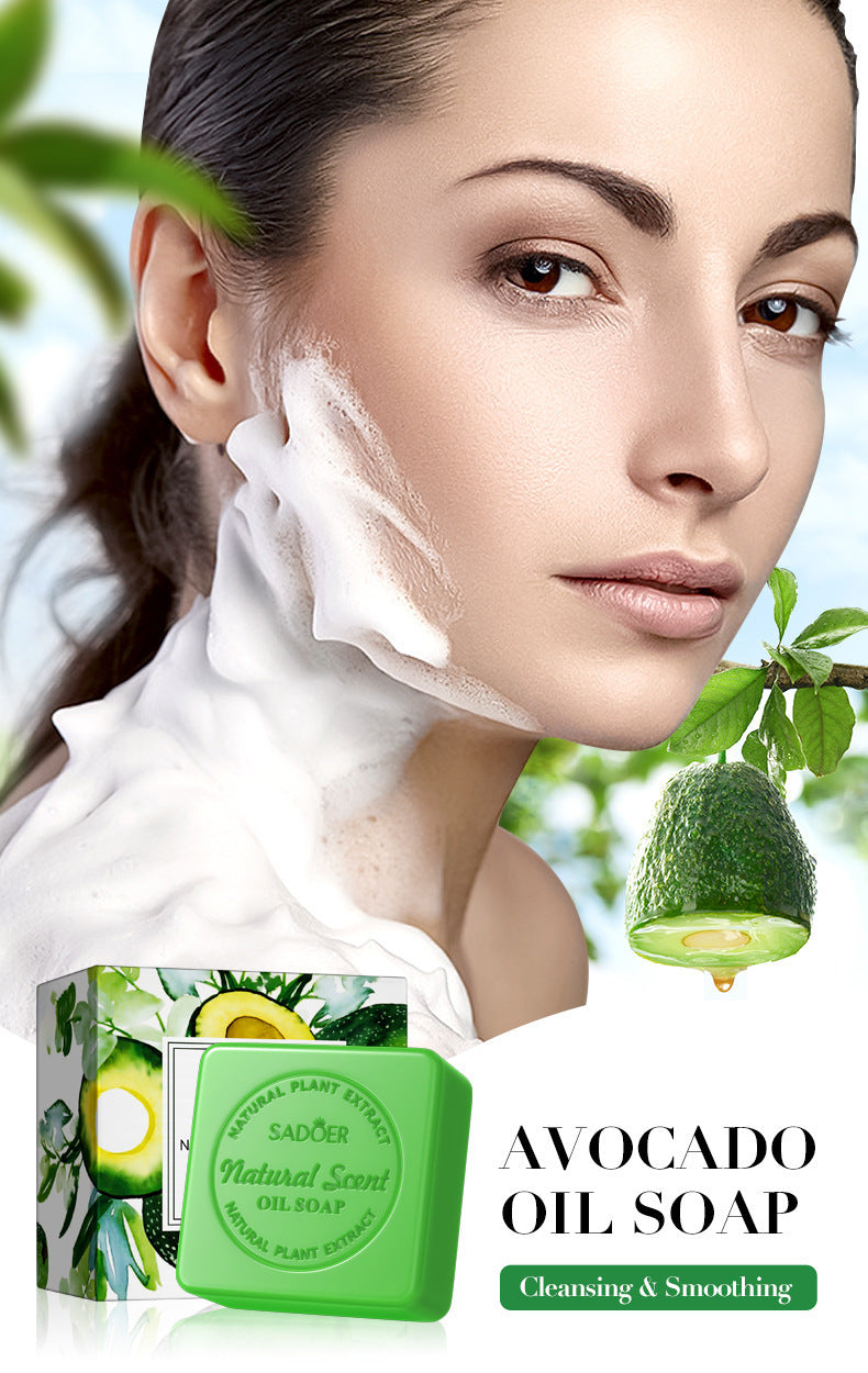 Plant and Fruit Scented Soap100g SADOER Cleansing, Moisturizing Handmade Soap  Wholesale